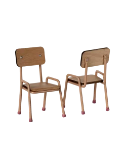 Miniaturowy stół z krzesłami