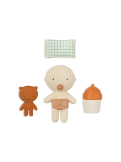 Miniaturowy zestaw z laleczką Gommu Pocket