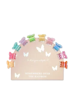 Mini Butterfly Hair Claws