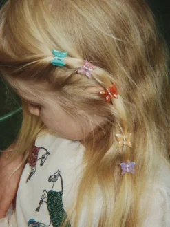 Mini Butterfly Hair Claws