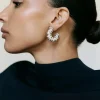 Mini Diamond Hoops