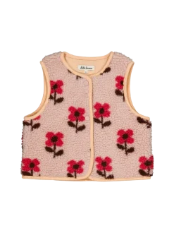 Mira fleece vest Cookie