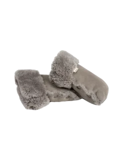 Mufki z naturalną wełną merino