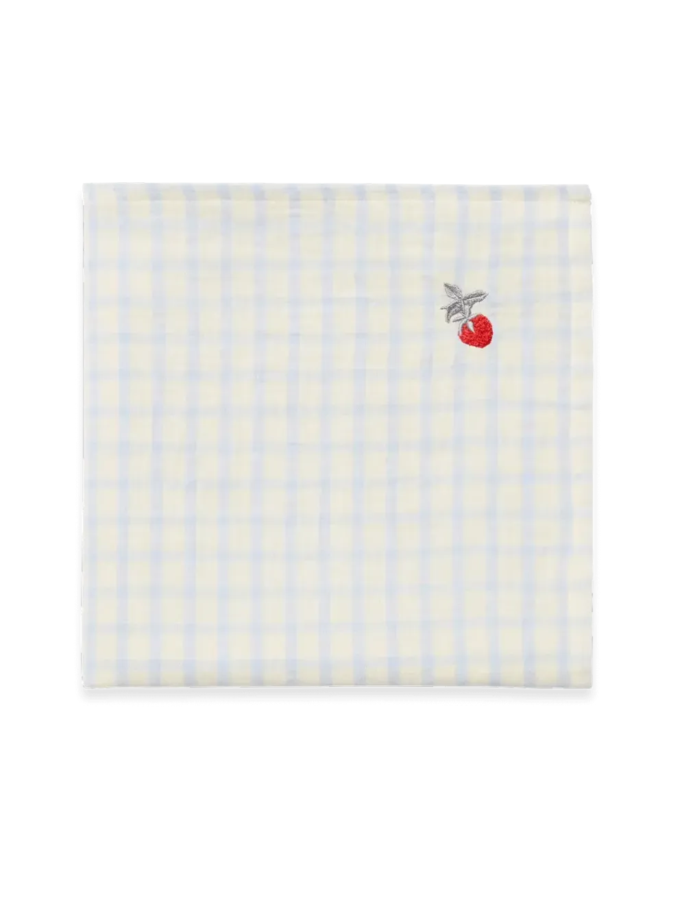 Muślinowy otulacz Gingham Sky Blue