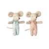 Myszki bliźnięta w pudełku po zapałkach Twins