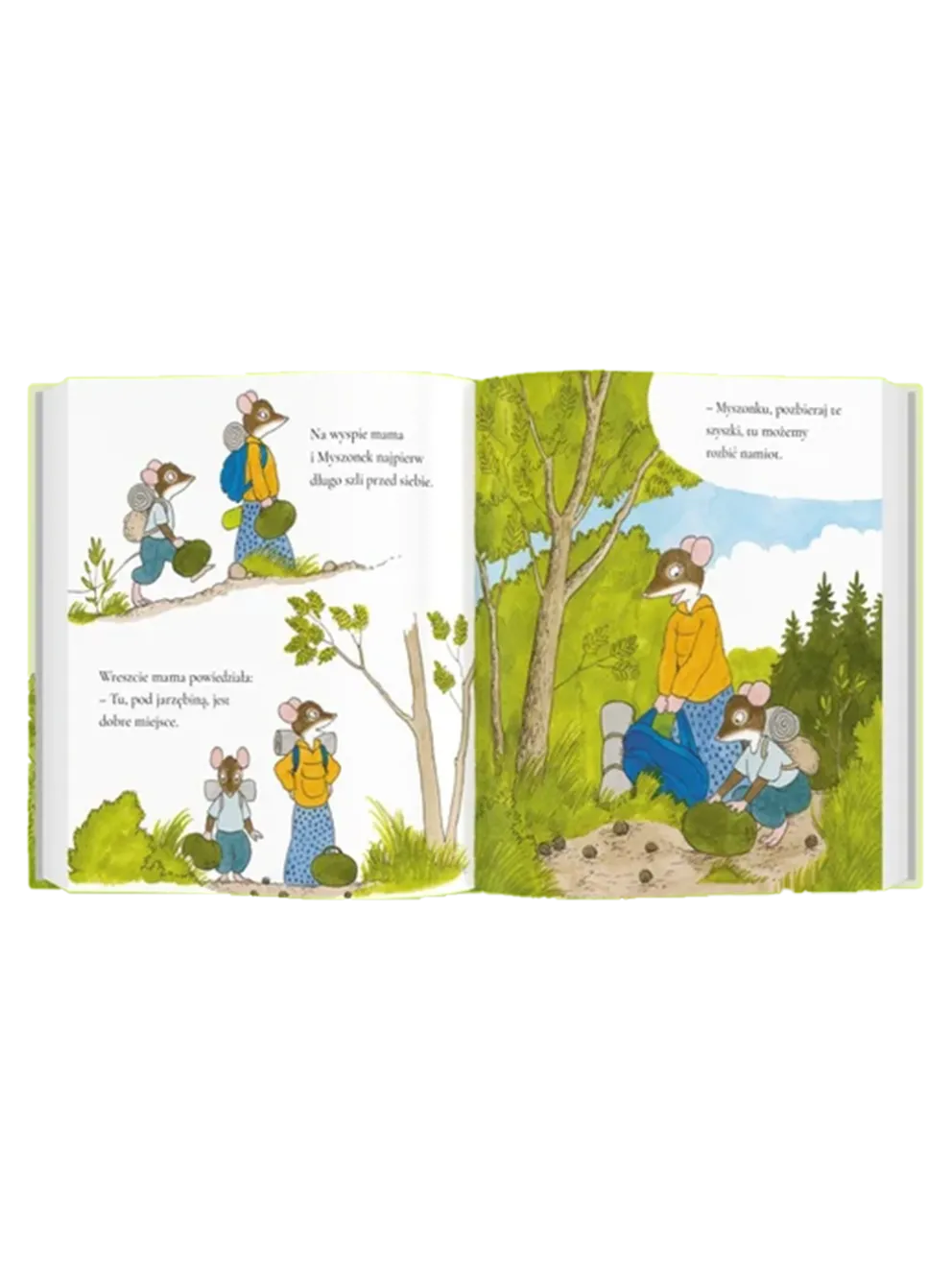 Myszonek pod namiotem