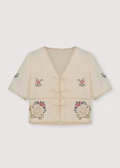 Narcise Woman Blouse Ecru