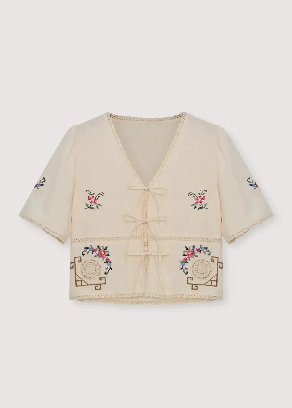 Narcise Woman Blouse Ecru