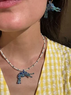 Naszyjnik Baby Prawn & pearls necklace