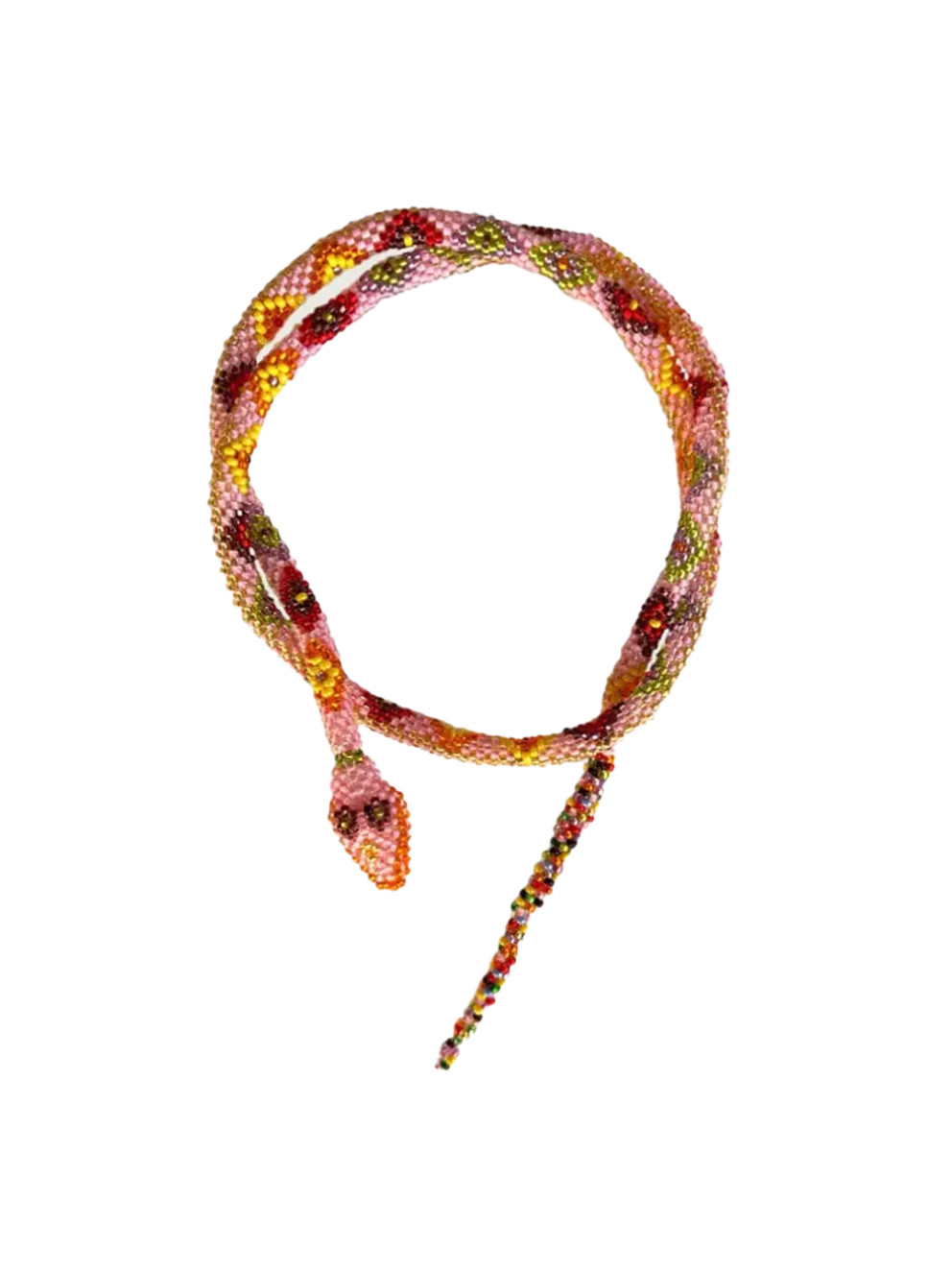 Naszyjnik z koralików Snake Necklace