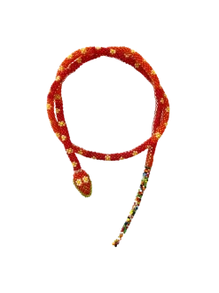 Naszyjnik z koralików Snake Necklace