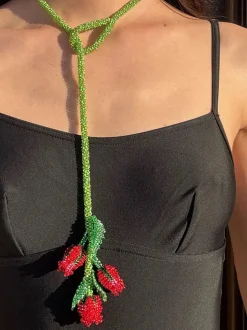 Naszyjnik z koralików Three Roses Necklace