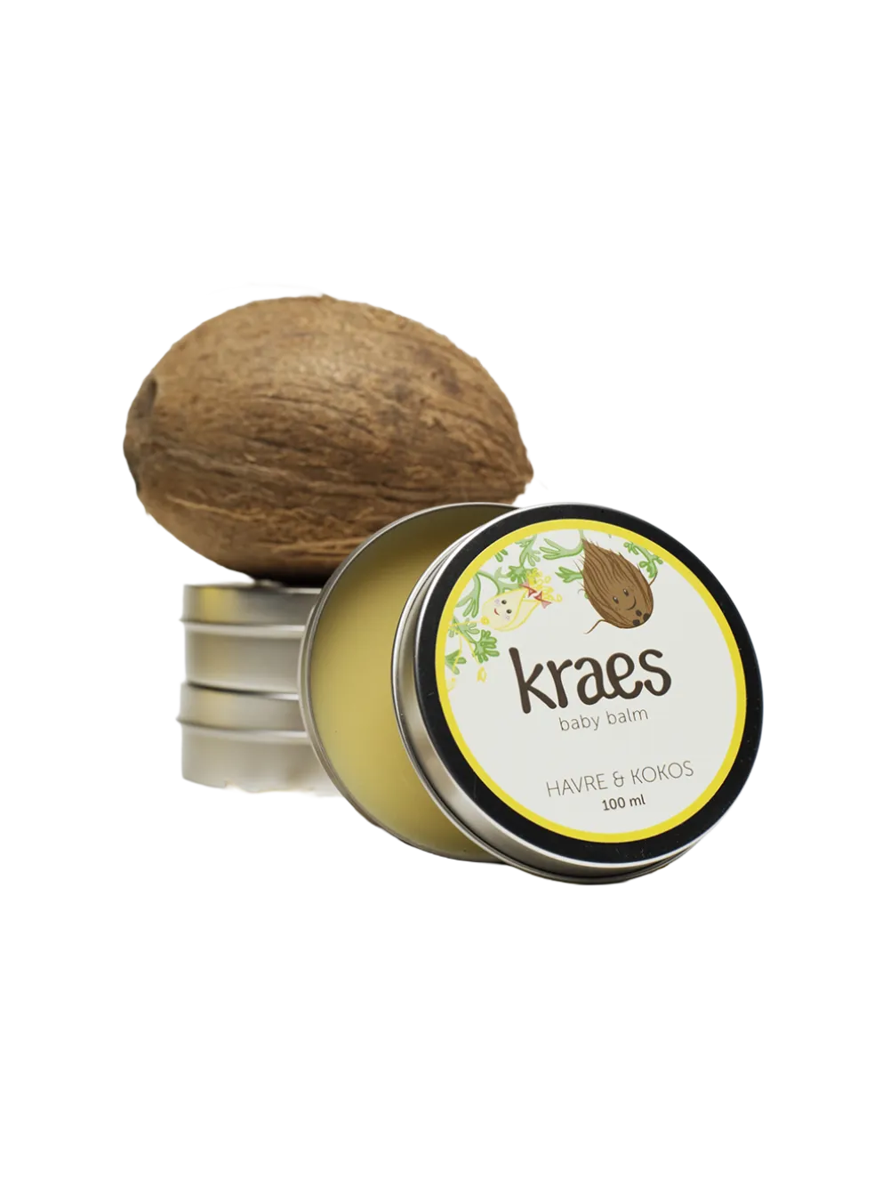 Naturalny wielofunkcyjny Baby Balm Owies & Kokos