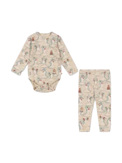 Niemowlęcy zestaw Basic body/pants set