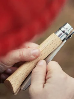 Nóż kieszonkowy z pokrowcem My First Opinel