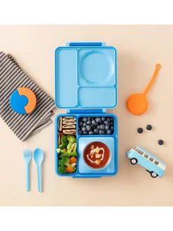 OmieBox lunchbox z termosem i przegródkami