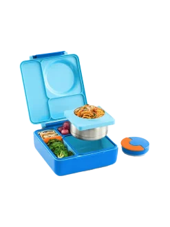 OmieBox lunchbox z termosem i przegródkami