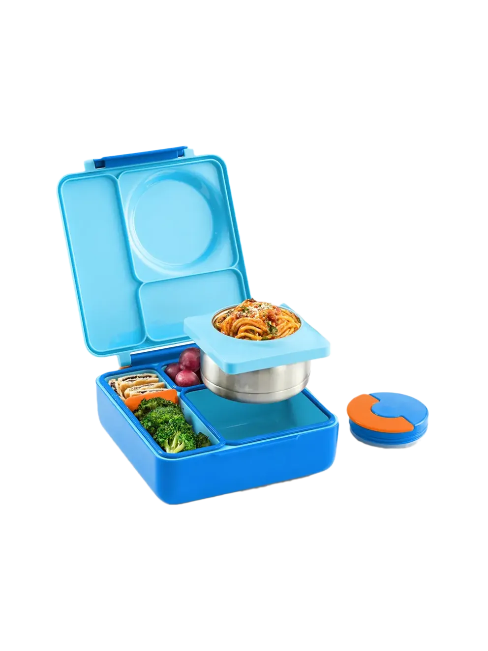 OmieBox lunchbox z termosem i przegródkami