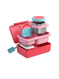 OmieBox UP lunchbox z termosem i przegródkami