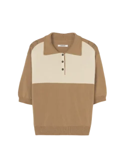 Organic Cotton Colorblock Polo
