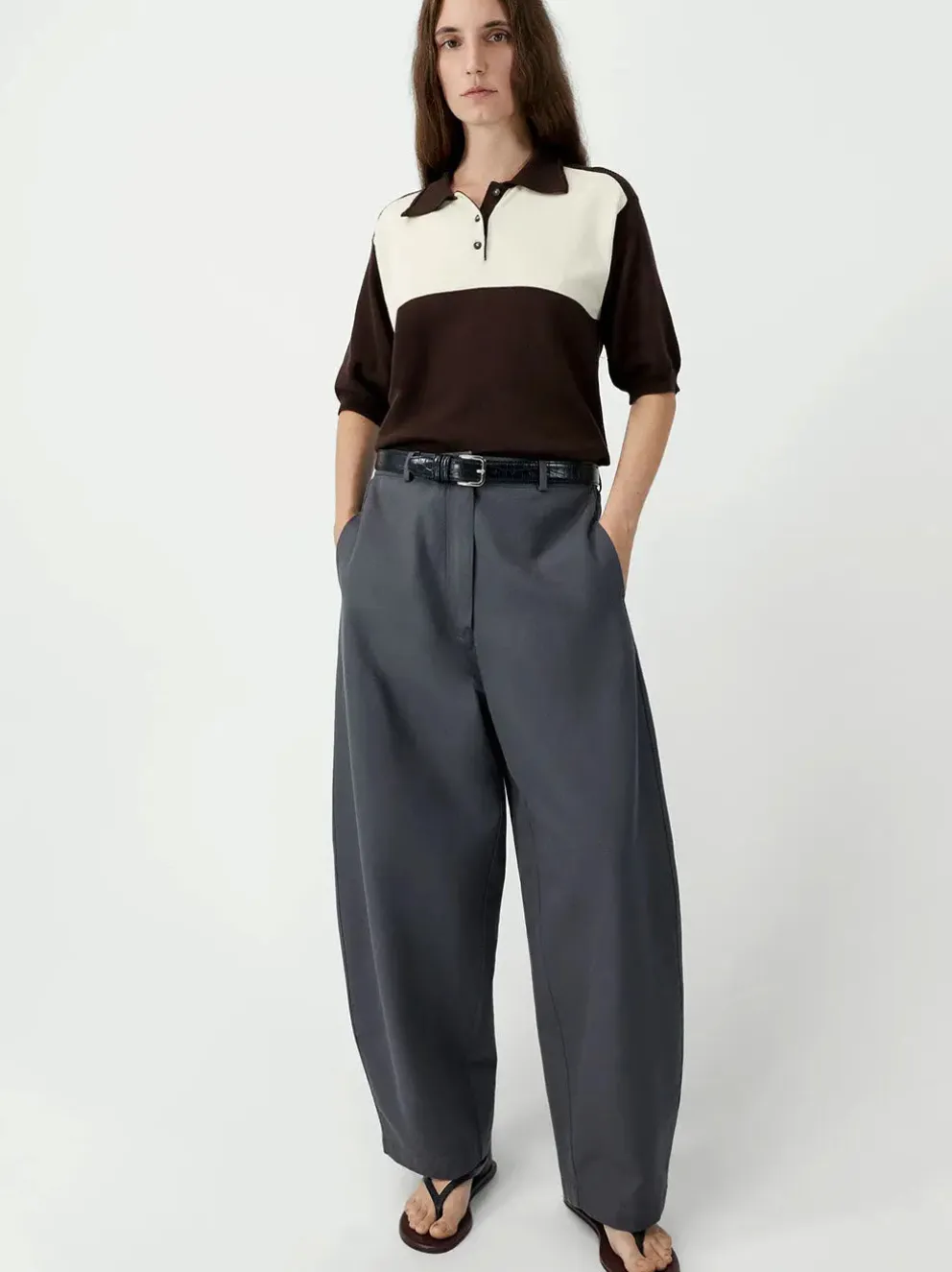 Organic Cotton Colorblock Polo