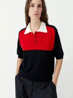 Organic Cotton Colorblock Polo