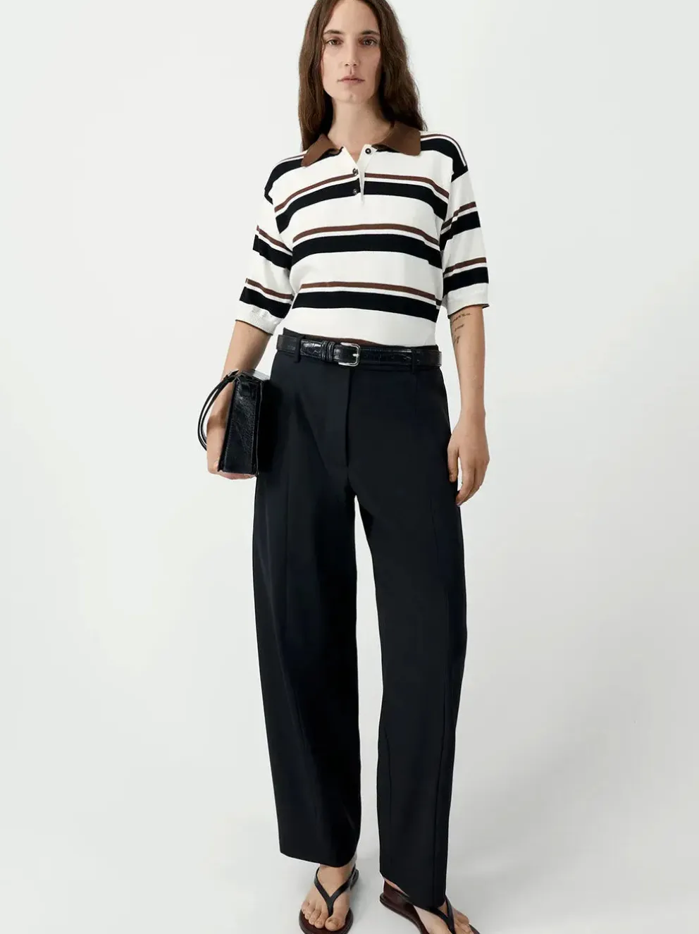 Organic Cotton Striped Polo