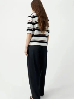Organic Cotton Striped Polo