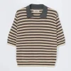 Organic Cotton Striped Polo