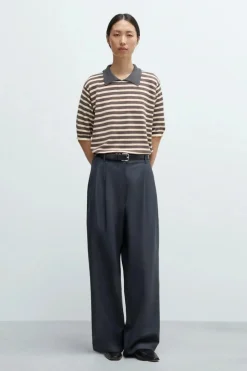 Organic Cotton Striped Polo
