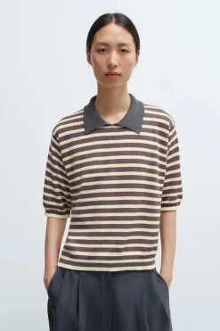 Organic Cotton Striped Polo