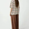 Organic Cotton Striped T-Shirt