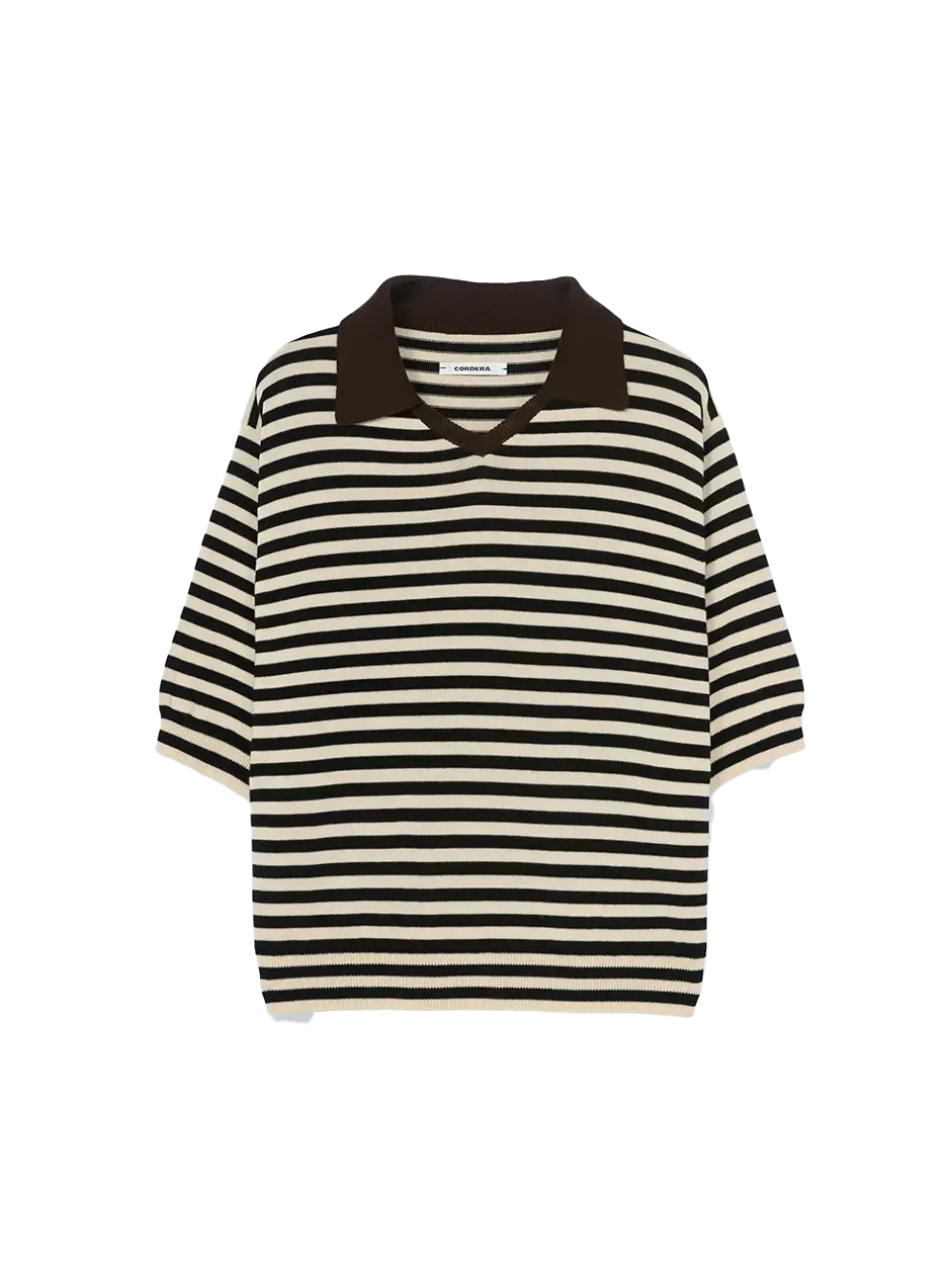 Organic Cotton V-Neck Polo