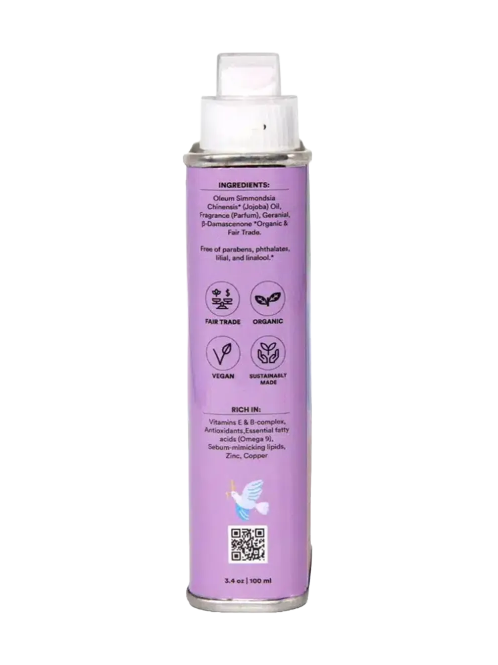 Organiczny olej do ciała i włosów Santal & Jojoba