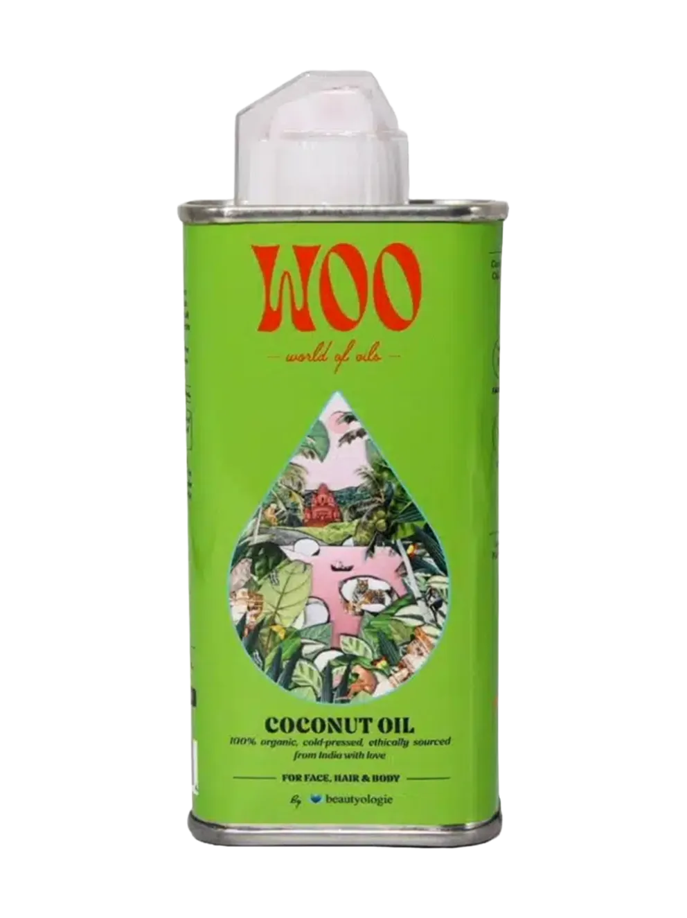 Organiczny olej do ciała i włosów Coconut Oil