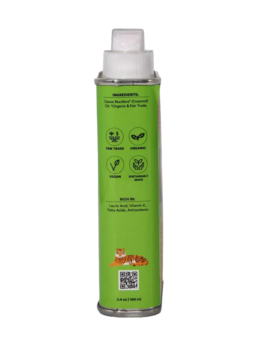 Organiczny olej do ciała i włosów Coconut Oil