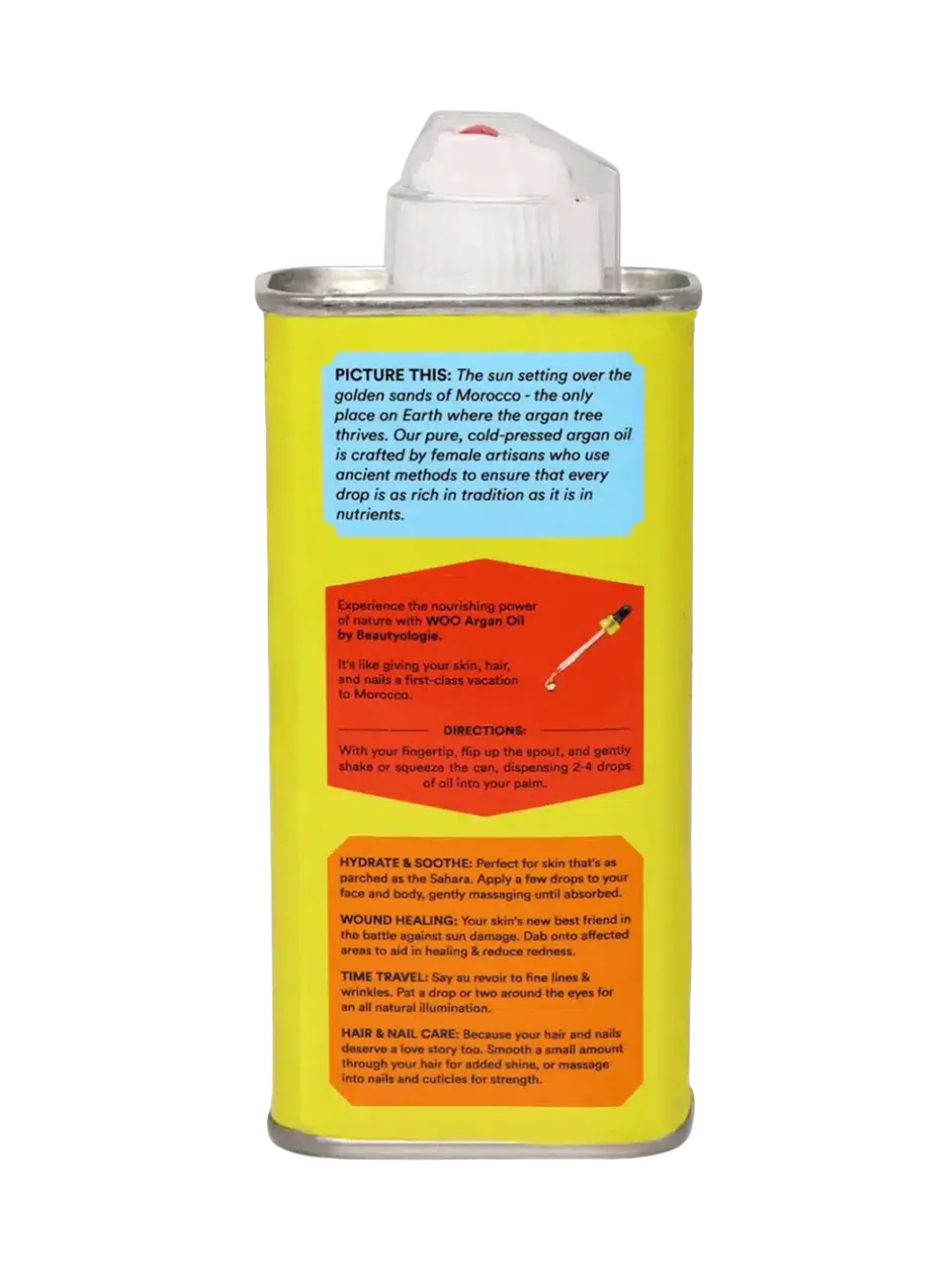 Organiczny olej do ciała i włosów Argan