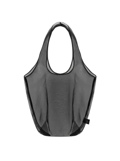 Organza shopper bag black