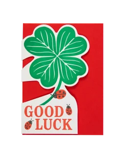 Ozdobna kartka z kopertą Good Luck