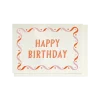 Ozdobna kartka z kopertą Orange Birthday