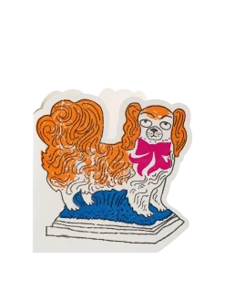 Ozdobna kartka z kopertą Pekinese
