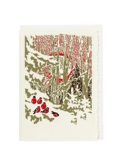 Ozdobna kartka z kopertą Winter Trees