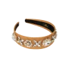 Ozdobna opaska do włosów z kryształami Caren Headband