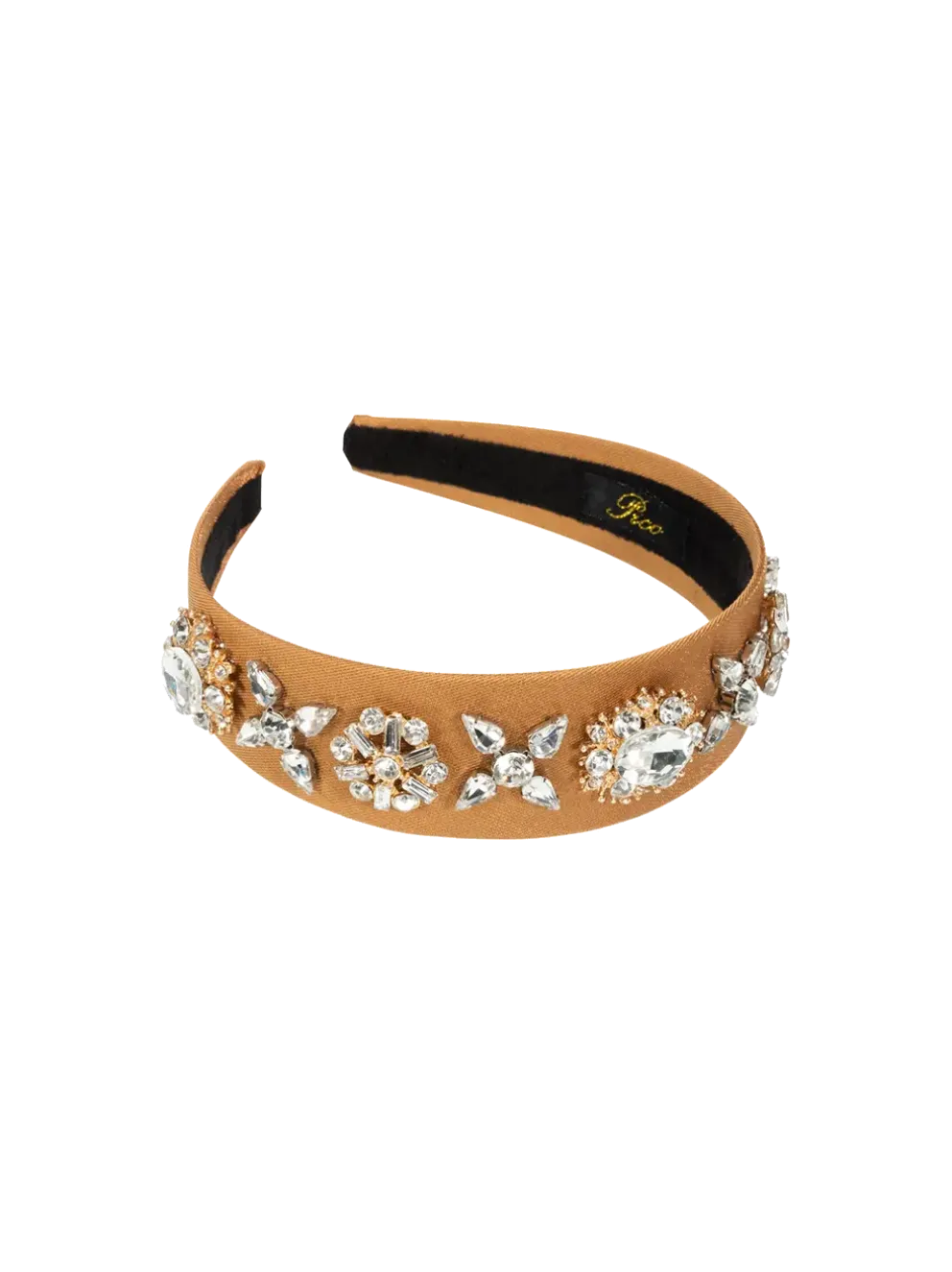 Ozdobna opaska do włosów z kryształami Caren Headband