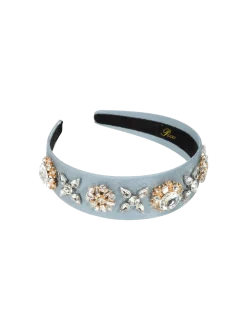 Ozdobna opaska do włosów z kryształami Caren Headband
