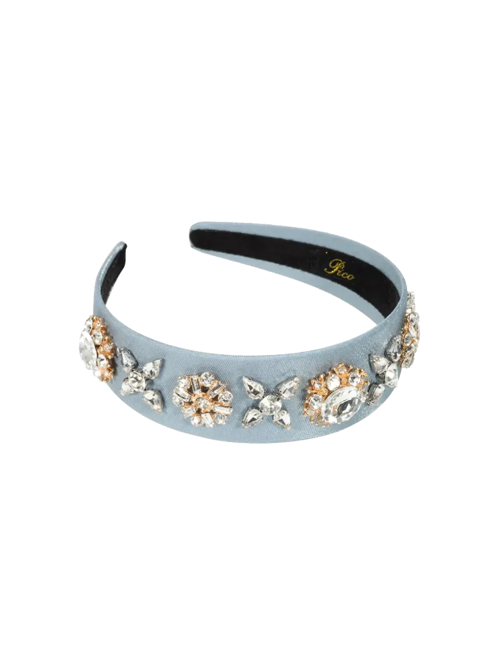 Ozdobna opaska do włosów z kryształami Caren Headband