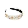 Ozdobna opaska do włosów z kryształami Caren Headband