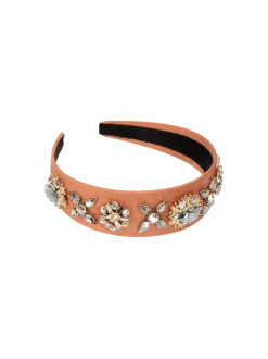 Ozdobna opaska do włosów z kryształami Caren Headband