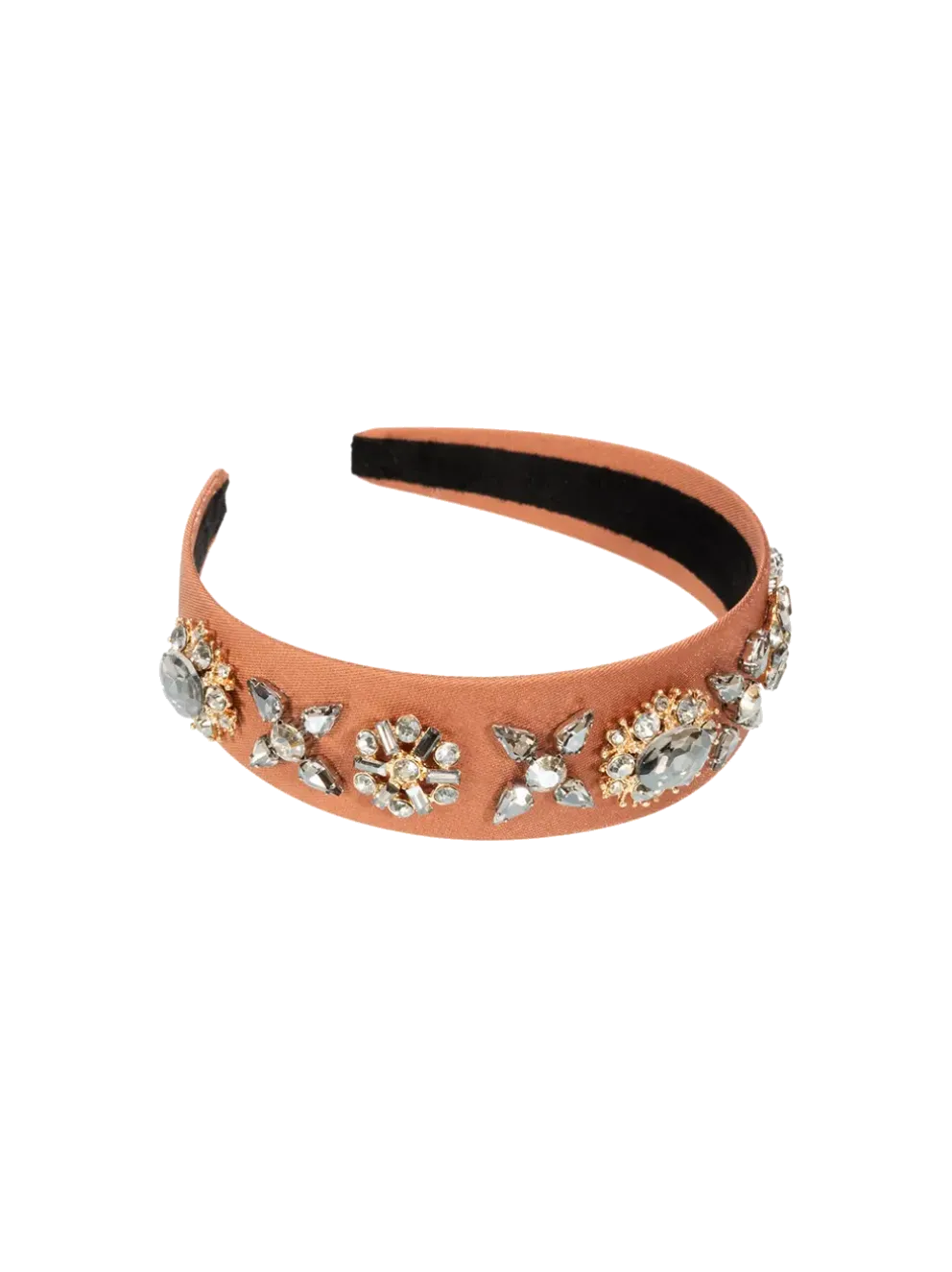 Ozdobna opaska do włosów z kryształami Caren Headband