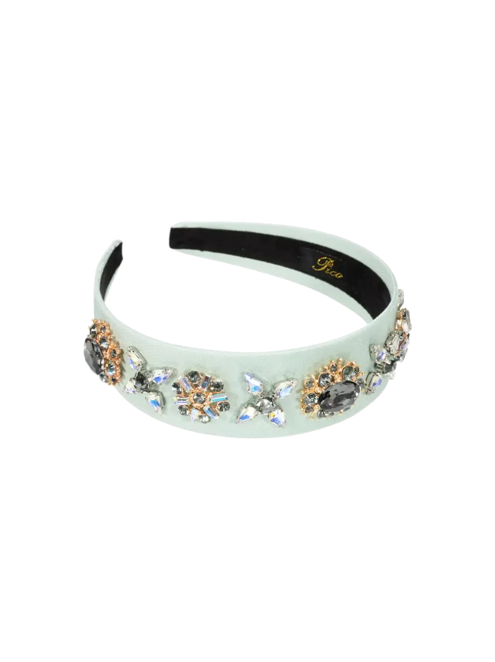 Ozdobna opaska do włosów z kryształami Caren Headband